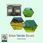 Erba statica Verde Pascolo 3mm confezione risparmio 50g per diorami e paesaggi montani