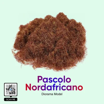 Erba statica 5mm Pascolo Nordafricano Diorama Model per modellismo 30g