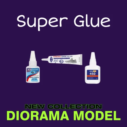 Set colle Super Glue per diorama: colla per calzature, colla per saldatura e adesivo istantaneo 450