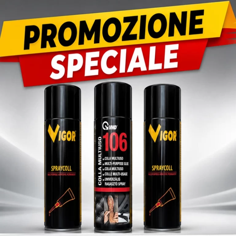Colla spray universale Vigor Spraycoll 400ml adesivo permanente per modellismo e fai da te