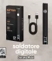Saldatore digitale professionale 510 Battery 650mAh con display LED e ricarica USB-C