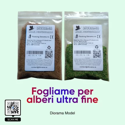 Schiuma Fine di Fogliame - 2 colori - 10g