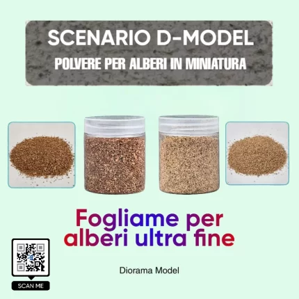Foglie Naturali Fine – 2 Colori Marrone chiaro e Scuro