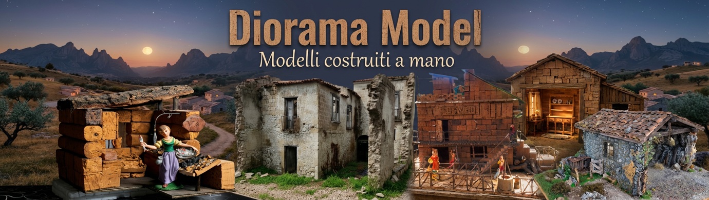 Diorama Model modelli costruiti a mano